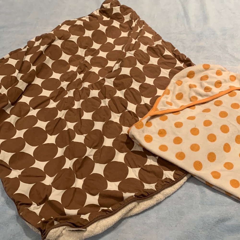 Dwell Studio hooded baby bath towel